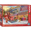 Image de Eurographics - Mack B6 Kerstman's Vrachtwagen ("Mack B6 Santa's Truck") - Greg Giordano - 1000 stukjes - 68×48cm - Kerstmis Legpuzzel