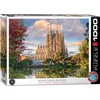 Image de Eurographics - Sagrada Família, Barcelona, Spanje - 1000 stukjes - 68×48cm - HDR Fotografie Legpuzzel