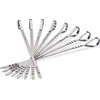 Image de Napoleon Multi RVS Shaslick Set   8 stuks