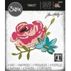 Image de Sizzix Thinlits Snijmal Brushstroke Flowers