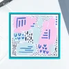Image de Layered stencil abstract marks - Sizzix
