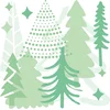 Image de Layered stencil doodle trees - Sizzix