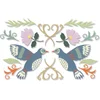 Image de Sizzix Thinlits Die Set Birds & Blossoms