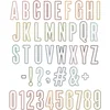 Image de Sizzix Thinlits Die Set Alphanumeric Bulletin 43stuks