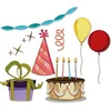 Image de Sizzix Thinlits Die Set Celebrate Colorize 32stuks