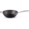 Image de Le Creuset Wokpan met steel - Les Forgées TNS - ø 26 cm / 3.4 liter - standaard anti-aanbaklaag