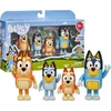 Image de BLUEY - 4 speelfiguren Familie: Bluey, Bingo, Bandit & Chilli - Speelfigurenset