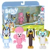 Image de BLUEY - 4 speelfiguren Vrienden: Bluey, Snickers, Coco en Honey - Speelfigurenset