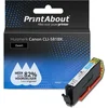 Image de PrintAbout huismerk Inktcartridge CLI-581BK Zwart geschikt voor Canon