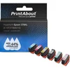 Image de PrintAbout Huismerk Epson 378XL (C13T37984010) Inktcartridge 6-kleuren Voordeelbundel Hoge capaciteit