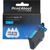 Image de PrintAbout Huismerk Epson 16 (C13T16224012) Inktcartridge Cyaan
