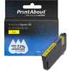 Image de PrintAbout huismerk Inktcartridge 35 (C13T35844010) Geel geschikt voor Epson