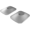 Image de KEF P1 Desk pad tafelstandaard - Zilver (per paar)