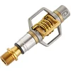 Image de Crankbrothers Egg Beater 11 Pedalen - MTB - titanium - goud/zilver