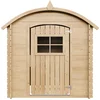 Image de Timbela M505 - Speelhuis - 1,1 m² - 112x146xH145 cm - Houten huis voor kinderen met vloer