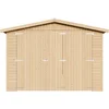 Image de Timbela M101 - Houten garage - 15 m² - 516x324xH222 cm - Chalet met ramen