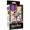 Image de Speedball 4 color fabric block printing ink set