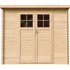 Image de Timbela M310F - Houten tuinhuis - 2,63 m² - 142x239xH200 cm - zonder vloer