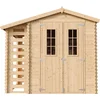 Image de Timbela M386C - Houten tuinhuis-brandhoutschuurtje - 4,33 m² - 206x272xH218 cm - zonder vloer