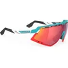 Image de Rudy Project Defender Multilaser Red Emerald-White Matte-Bril