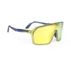 Image de Rudy Project Spinshield Multilaser Yellow Crystal Blue Avio /Apple Green Fade Gloss - Bril