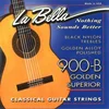 Image de LaBella 900B Klassieke gitaarsnaren set- Zwart nylon