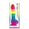 Image de Colour Pride Edition Realistische Dildo - Regenboog