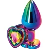 Image de NS Novelties - Rear Assets Mulitcolor Heart M - Anal Toys Buttplugs Meerkleurig