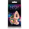 Image de NS Novelties - Rear Assets Rose Gold Heart M - Anal Toys Buttplugs Meerkleurig