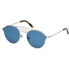 Image de Zonnebril Uniseks WEB EYEWEAR WE0207-16X (ø 55 mm) Blauw Ziverachtig Havana (ø 55 mm)