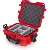 Image de Nanuk 905 Case w/padded divider - Red