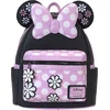 Image de Mickey & Minnie Mouse Loungefly - Minnie Floral Rock The Dots Mini rugzak meerkleurig