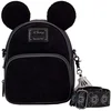 Image de Loungefly Disney by Loungefly Crossbody Mickey Mouse 100th Anniversary Corduroy Bags