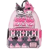 Image de Hello Kitty Loungefly - My Melody & Kuromi Dames Mini rugzak - meerkleurig - Standard
