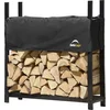 Image de ShelterLogic SL90380 - Houtopslagrek Brandhoutrek met Afdak 36x120x119 cm
