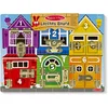Image de Melissa & Doug   Houten activiteitenbord   Sloten en grendels