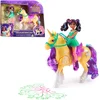 Image de Unicorn Academy, Ava & Plant Magic Leaf met lichteffecten, 2 rijaccessoires, poppen en eenhoornspeelgoed