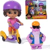 Image de Spin Master Dora speelfigurenset met Dora, Tico en step - speelgoed.