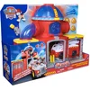 Image de PAW Patrol - Brandweerkazerne Speelset - met Marshall-figuur, brandweerwagen, licht, lanceerder en geluidseffecten