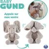 Image de Knuffel Spin Master FLAPPY Grijs Pluche Olifant