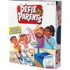 Image de Versla je ouders! Editie 2025 met nieuwe uitdagingen en kaarten, vriendschappelijk familiespel, leuke activiteit voor kinderen, volwassenen en spelletjesavond met het hele gezin, 4-8 spelers