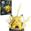 Image de 4D Build, Pokémon Pikachu, 3D-modelset, Pokémon-verzamelobjecten, Kanto-starterverzameling, bureaudecoratie, bouwspeelgoed, 3D-puzzels, 201 stukjes