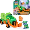 Image de PAW Patrol - De Dino Film - Rocky's Dino Rescue Recycler Voertuig - Met geheim vak en werkende klauw, 2 actiefiguren