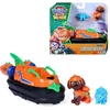 Image de PAW Patrol - De Dino Film - Zuma's Dino Rescue-hovercraft Voertuig - Met uitschuifbare reddingsklauw, verzamel 2 actiefiguren