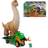 Image de PAW Patrol - De Dino Film - Megasaurus Dino -Voertuig met een opblaasbare speelgoeddinosaurus van 76,2 cm en Rocky-actiefiguur