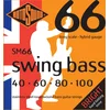 Image de Rotosound bas snaren SM66 4er 40-100 Swing bas 66, Stainless Steel - Snarenset voor 4-string basgitaar