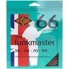 Image de Rotosound FM66 Funkmaster Swing Bass 66 Snarenset Basgitaar Stainless Steel Long Scale (030-090)