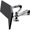 Image de Ergotron LX Dual Arm Side by Side Desk Mount   Monitor-tafelbeugel   2-voudig   38,1 cm (15") - 68,6 cm (27")   Aluminium