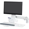 Image de Ergotron StyleView flat panel bureau steun 61 cm (24") Muur Wit