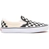 Image de Vans Checkerboard Classic Slip-On Sneaker - Black / Off White - Maat 43